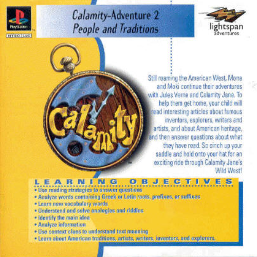 Calamity 2 - People and Traditions (USA) Cover